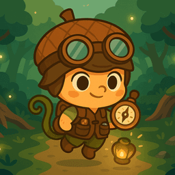 A young hero explorer ready for adventure