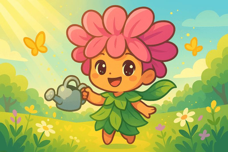 Bloom Sprite character art