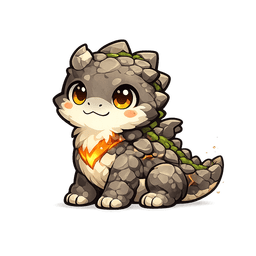 Pebblet, a hatchling companion