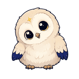 Downy Owlet, a hatchling companion